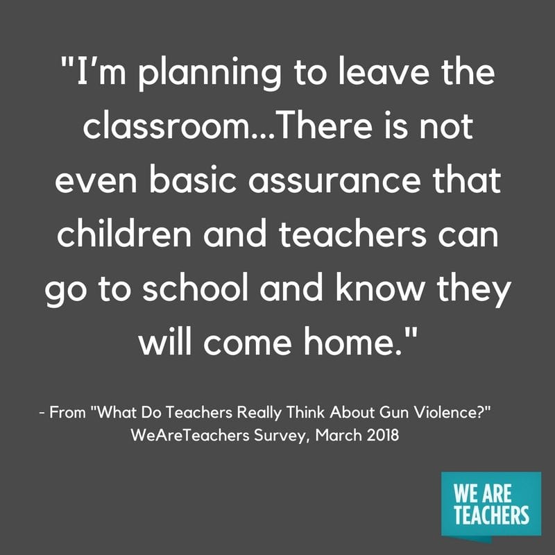 What Do Educators Really Think About Gun Violence in Schools