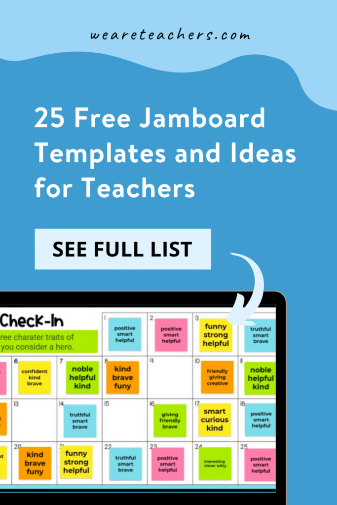 25 Free Jamboard Templates and Ideas For Teachers at Every Grade Level