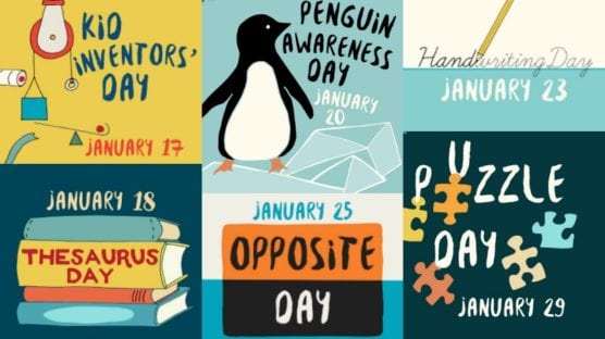Unique January Holidays for the Classroom