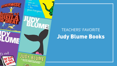 Teachers' favorite Judy Blume books.