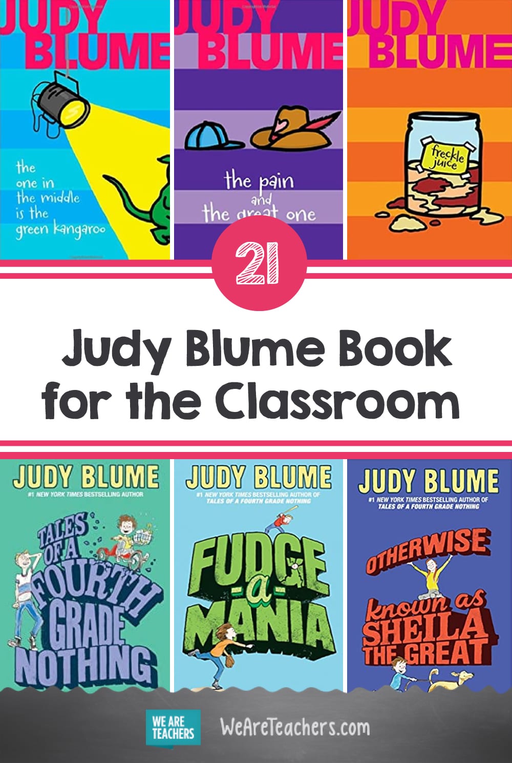 Judy Blume Books That Should Be in Your Classroom Library