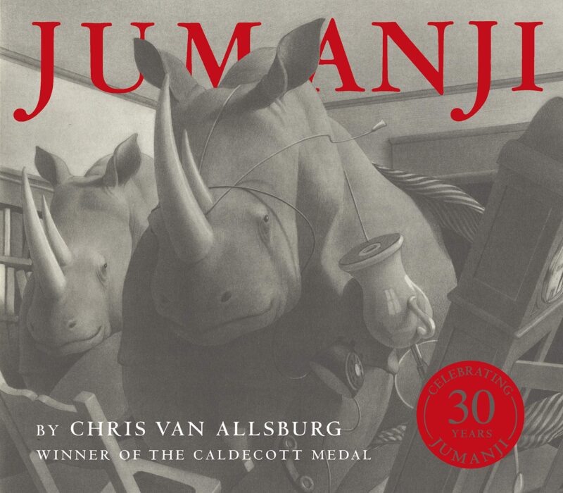 Jumanji by Chris Van Allsburg- famous children's books