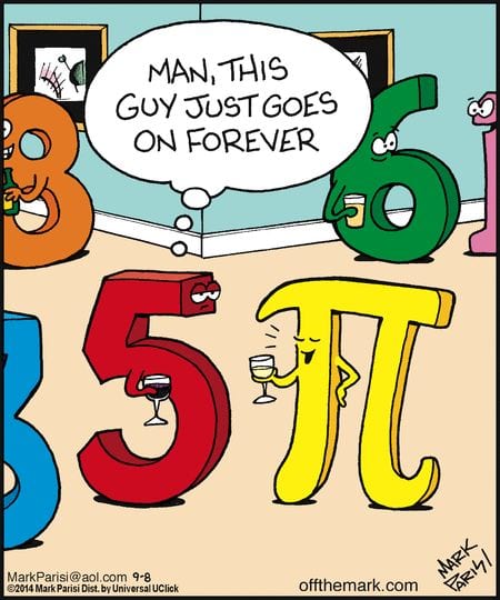 Cheesy math jokes