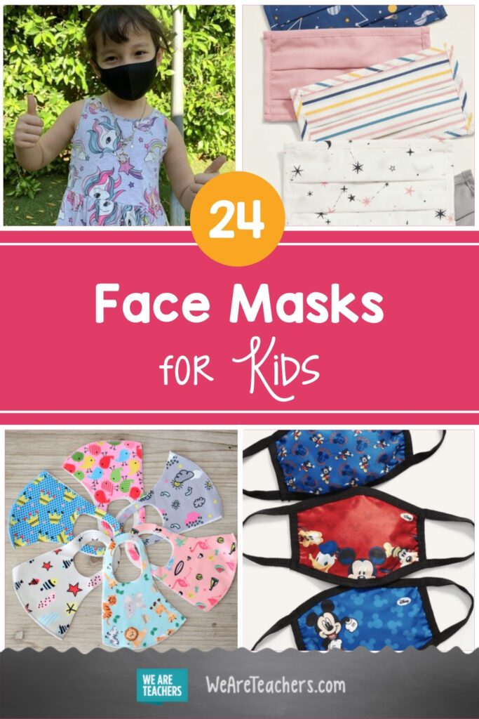 24 of Our Favorite Face Masks for Kids - WeAreTeachers