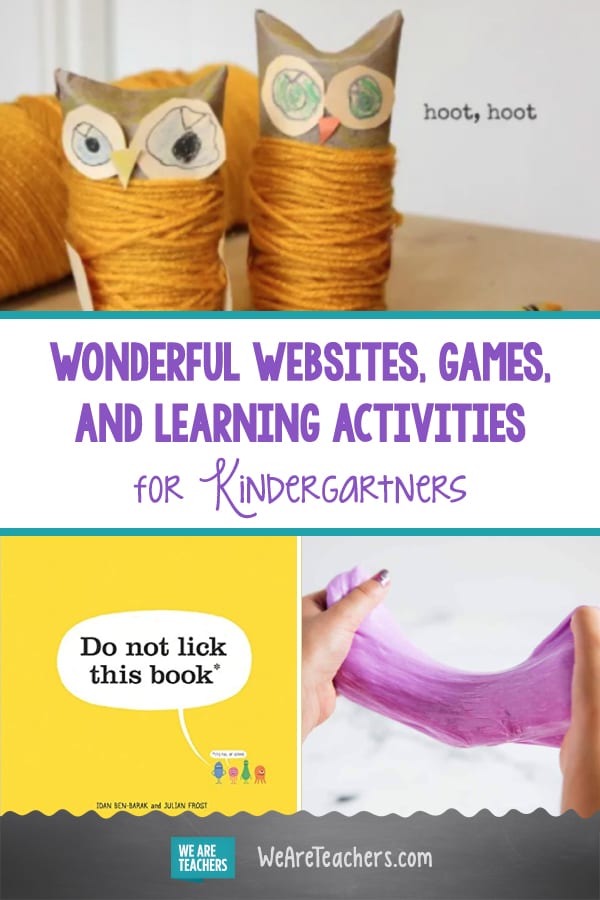 Best Kindergarten Websites &amp; Activities for Learning at Home
