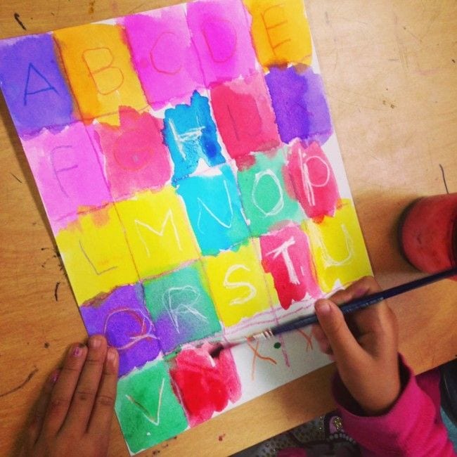 Easy Art Lessons For Kindergarten