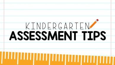 Still of ruler and pencil kindergarten assessment