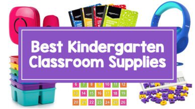 Kindergarten Classroom Supplies