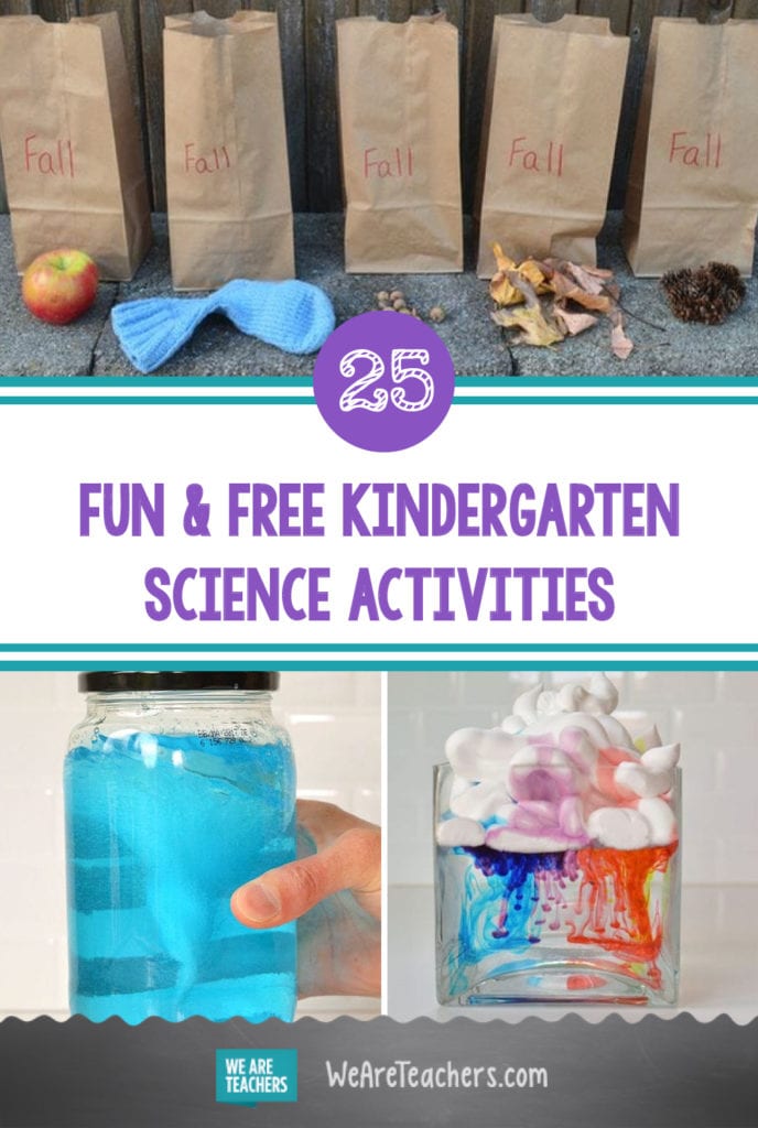 25 Free and Fun Kindergarten Science Activities