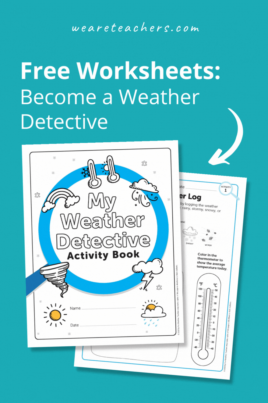 Become a Weather Detective—Free Worksheets for Your Weather Unit!