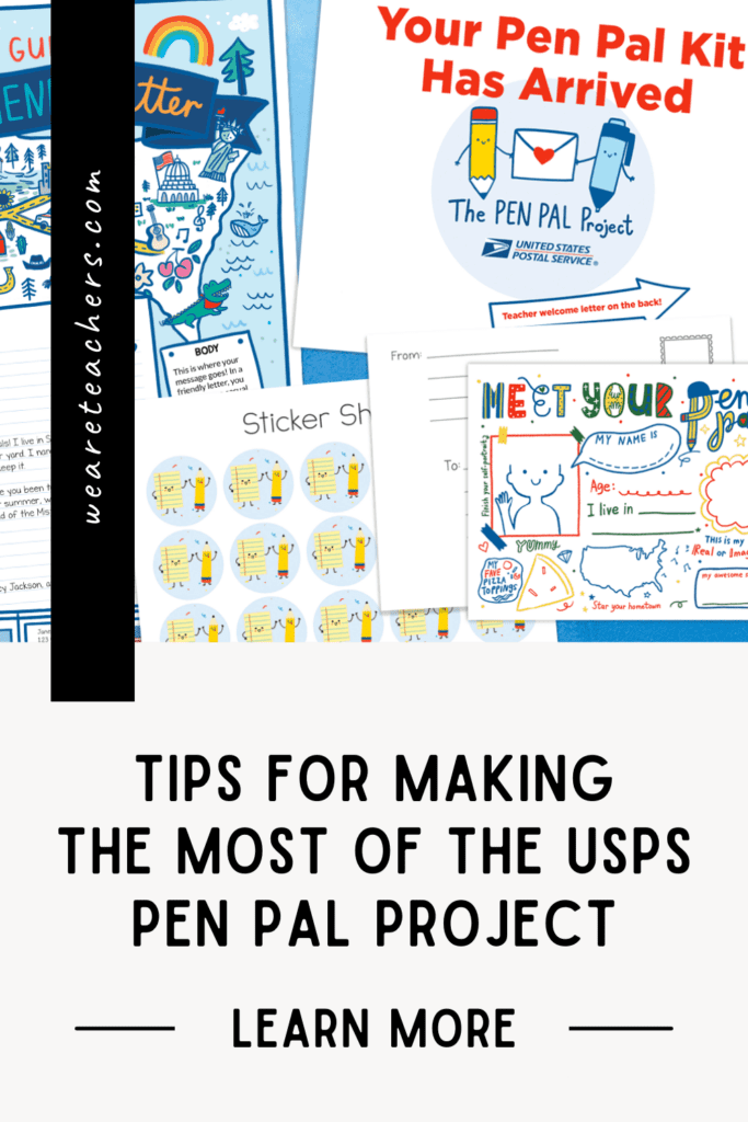 Tips for Making the Most of The USPS Pen Pal Project