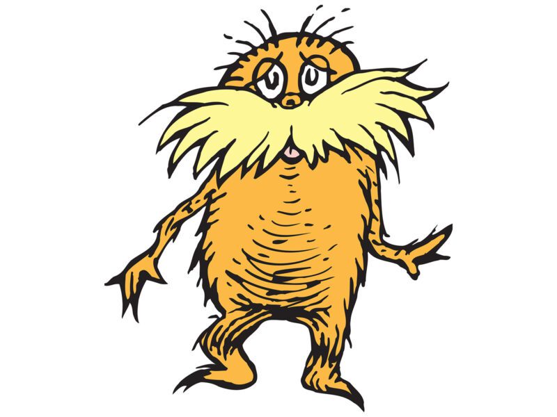 Children's Book Characters - Dr. Seuss' The Lorax