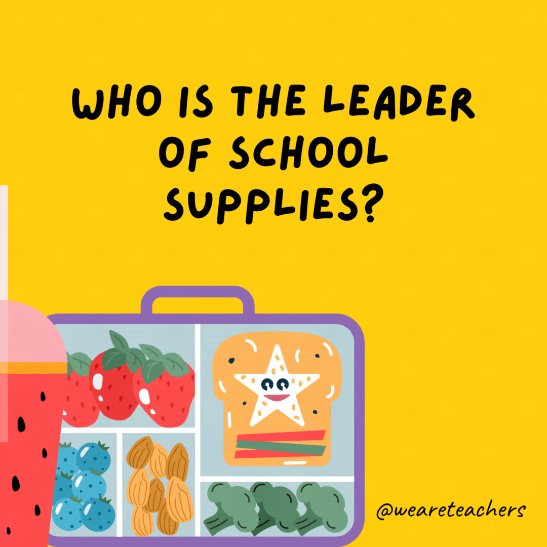 Who is the leader of school supplies?