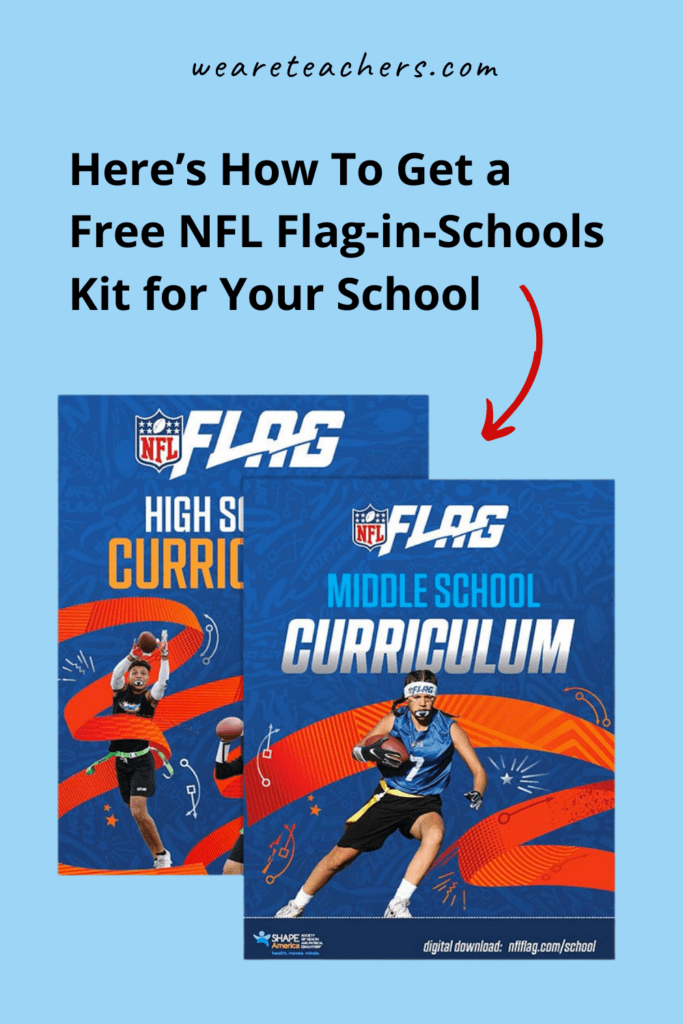 Here’s How To Get a Free NFL Flag-in-Schools Kit for Your School