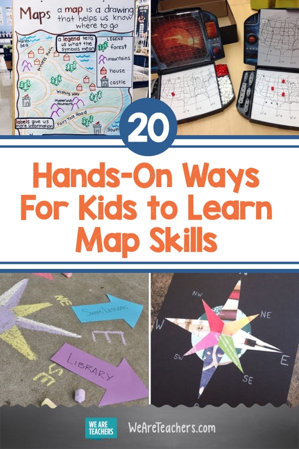 20 Hands-On Ways For Kids to Learn Map Skills