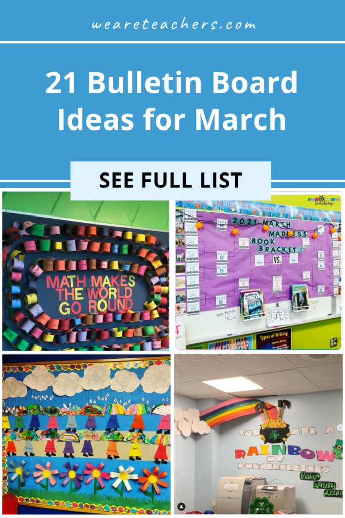 21 Fun Bulletin Board Ideas for March