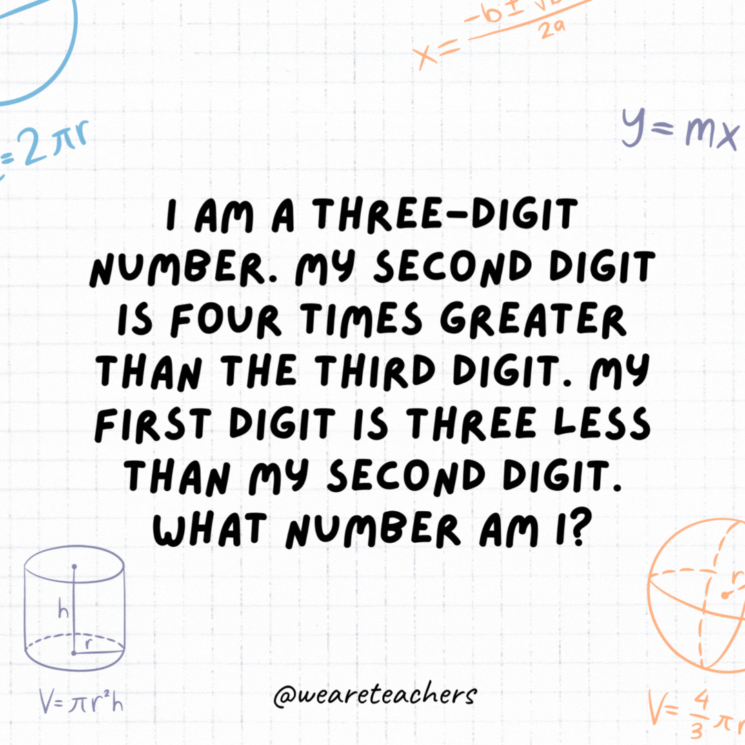 35 Clever Math Brain Teasers For Kids