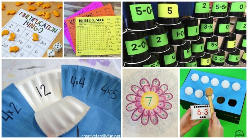 20 Fun And Engaging Ways To Practice Math Facts | Weareteachers