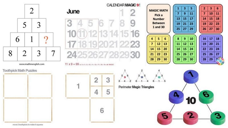 15 Puzzles and Number Tricks Kids Will Love | WeAreTeachers