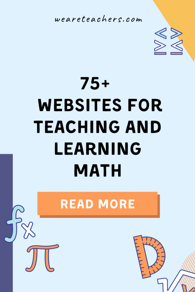 75+ Awesome Websites for Teaching and Learning Math