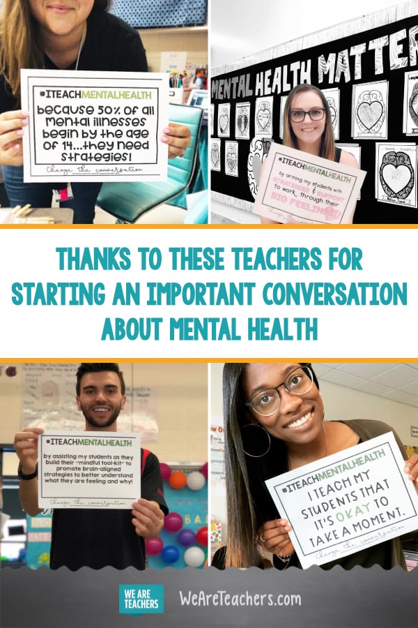 Thanks to These Teachers for Starting an Important Conversation About Mental Health