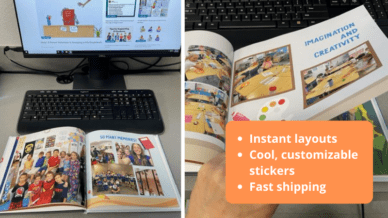 Instant layouts, cool, customizable stickers, fast shipping.