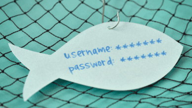 Fish showing password and username