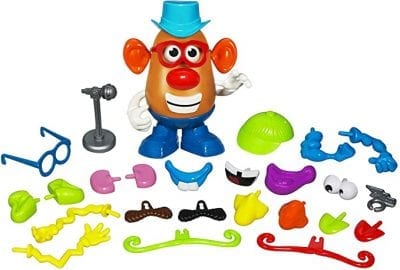 Mr. Potato Head Silly Suitcase Parts and Pieces - Juguetes educativos para preescolar