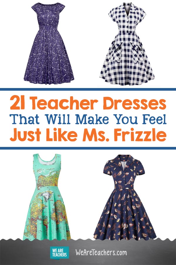 Teacher Dresses That Will Make You Feel Just Like Ms Frizzle