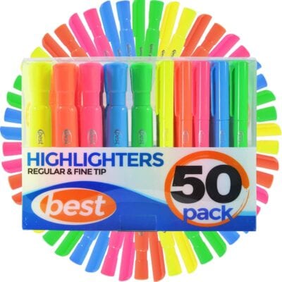 Multicolor highlighters
