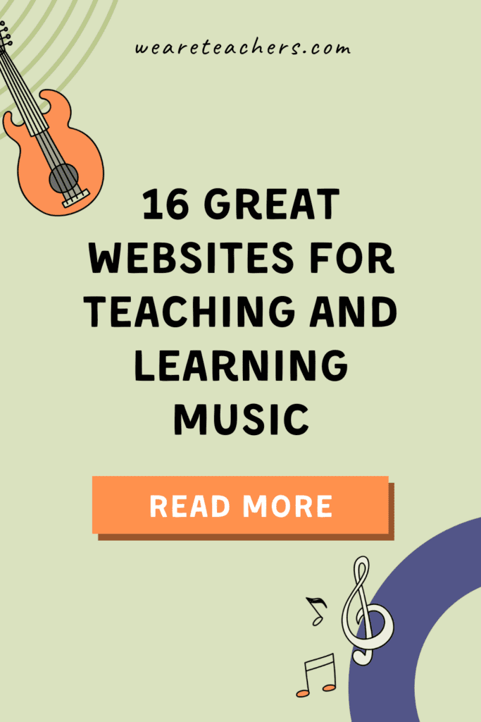 16 Great Websites for Teaching and Learning Music