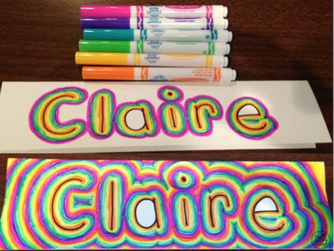 25 Clever And Cute Name Crafts And Activities Weareteachers