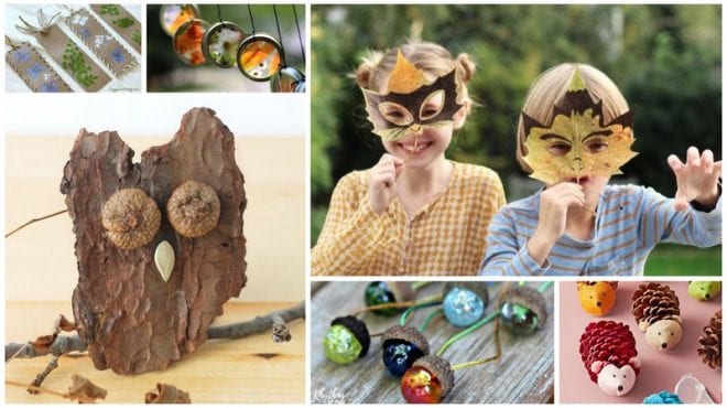 25 Fun and Easy Nature Crafts and Activities!