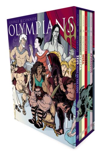 Olympians box set, books 1-6