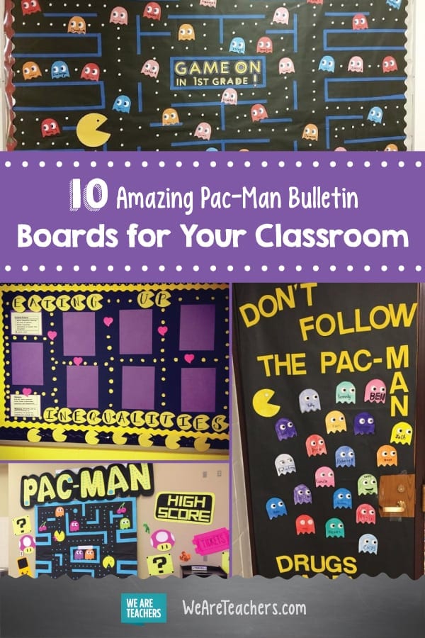 10 Amazing Pac-Man Bulletin Boards for Your Classroom