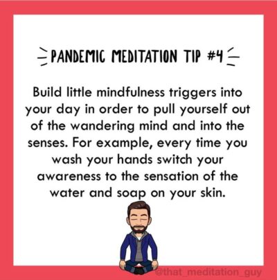 Build mindfulness triggers into your day