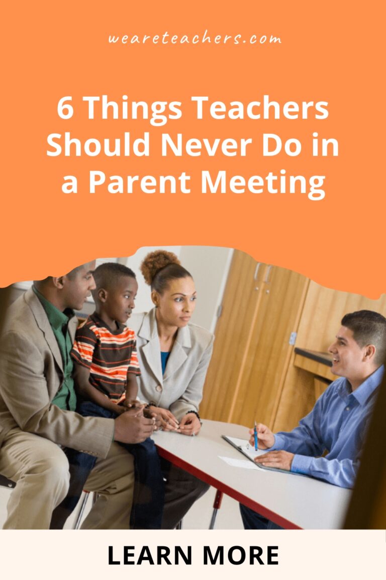 6 Things Teachers Should Never Do In A Parent Meeting