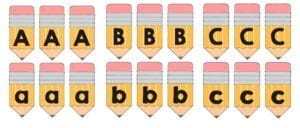 Pencil Alphabet - Free to Save and Print - WeAreTeachers