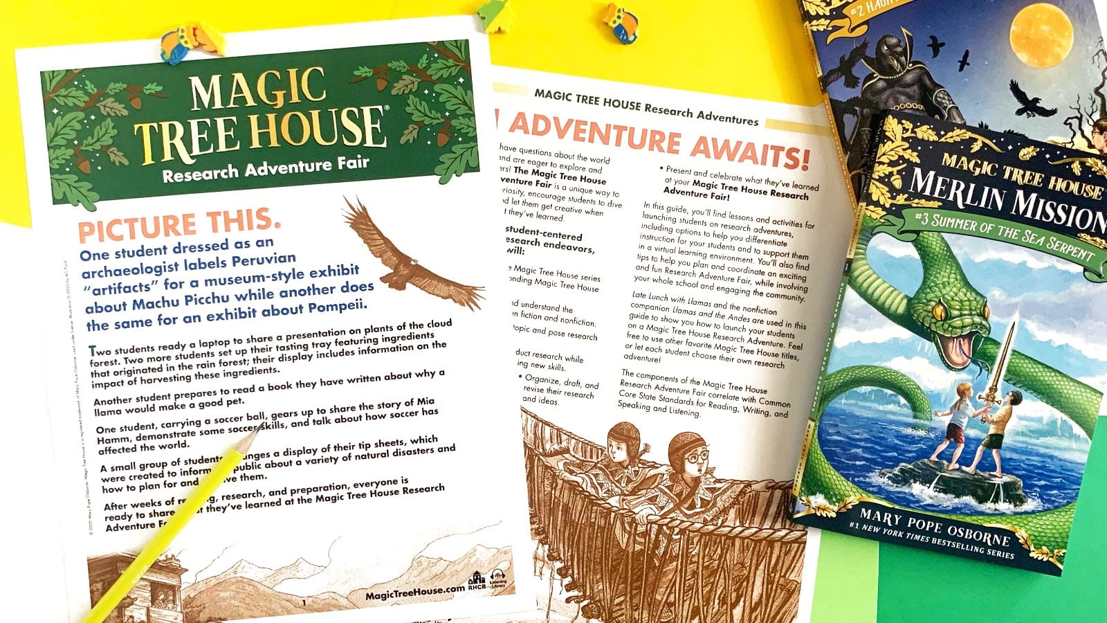 Host A Magic Tree House Adventure Fair With This Free Guide 