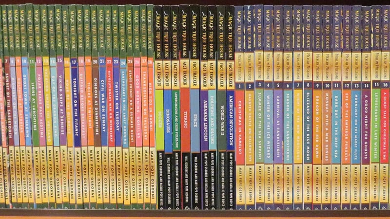 Still of Magic Tree House books for the classroom library