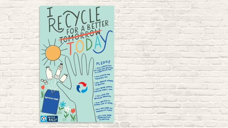 FREE Recycling Posters for Your Classroom - Save and Print for Free