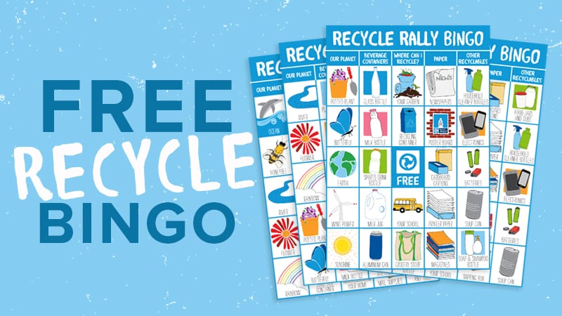 Rally Your Class To Recycle With Our Free Recycle Bingo Game