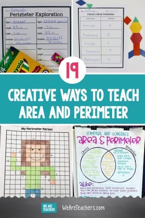 19 Creative Ways to Teach Area and Perimeter - We Are Teachers