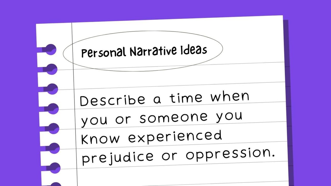 Personal Narrative Ideas For 7th Grade Personal Narrative Ideas For 7th Grade