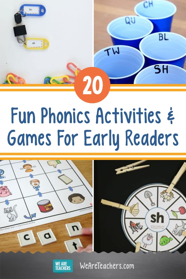 20 Fun Phonics Activities And Games For Early Readers We Are Teachers