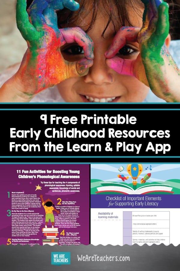 Early Childhood Resources We Found on the Learn & Play App