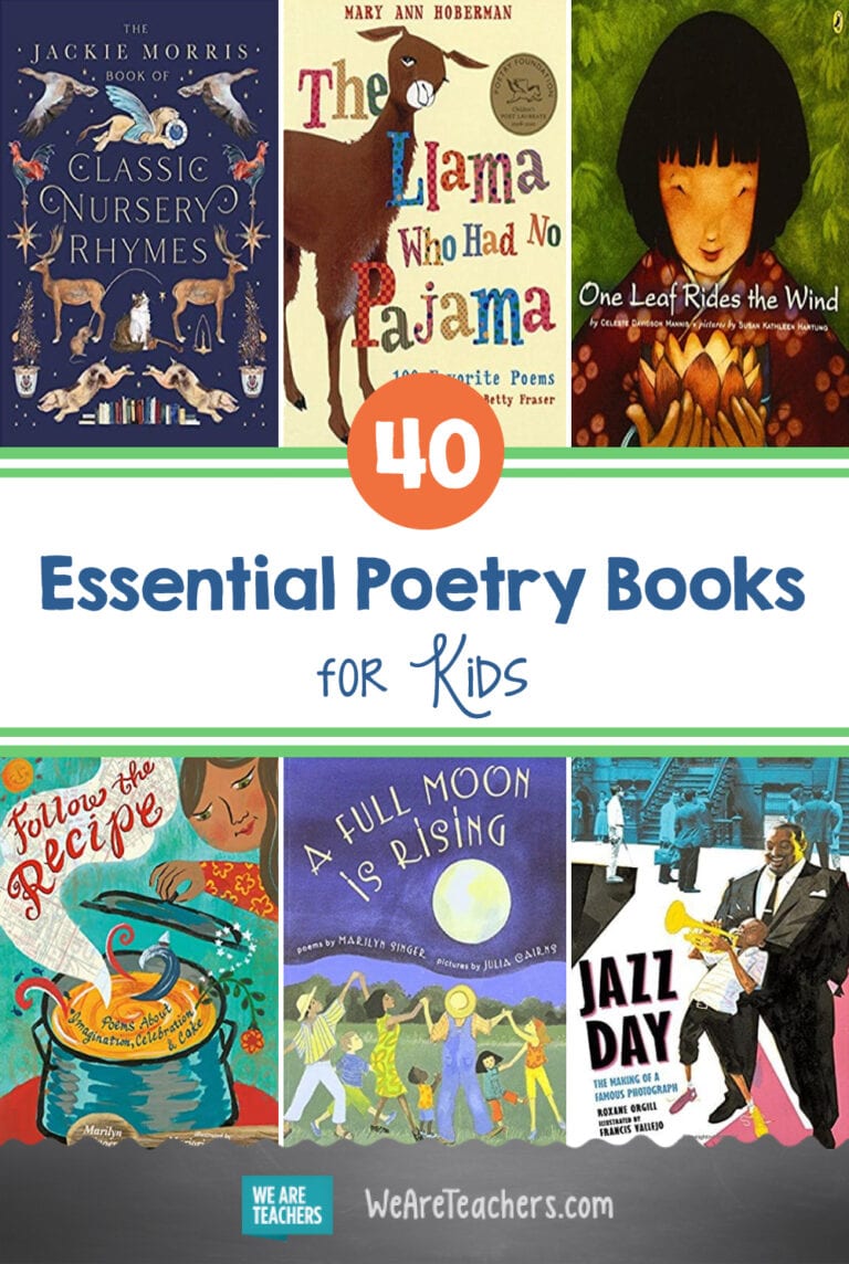 Best Poetry Books for Kids in Grades K-12, Recommended by Teachers