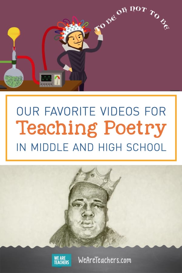 Best Poetry Videos For Middle And High School Students Weareteachers