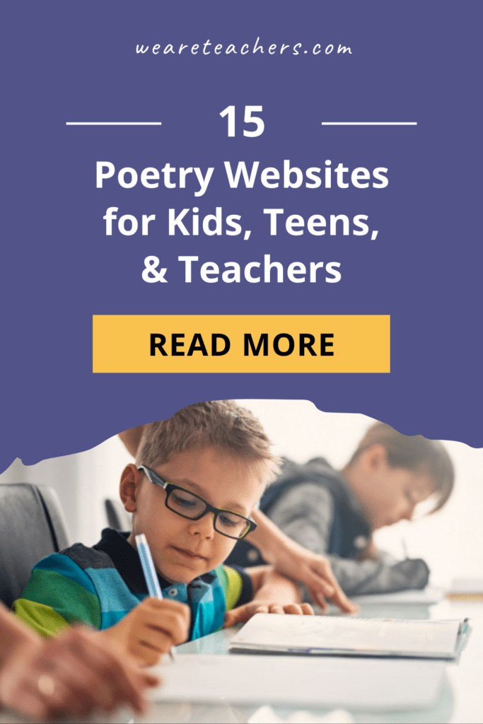 15 Best Poetry Websites for Kids, Teens, Teachers, and Classrooms