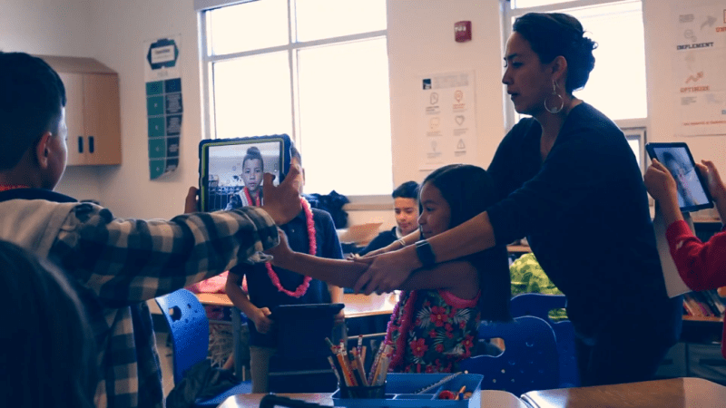 Rachel Lamb, Henry Ford Innovation Nation Award-winning teacher using Model i curriculum in elementary school classroom